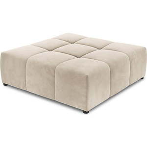 Béžový sametový modul pohovky Rome Velvet - Cosmopolitan Design obraz