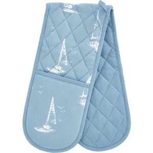 Bavlněná dvojitá kuchyňská chňapka Salcombe Boats – Catherine Lansfield obraz