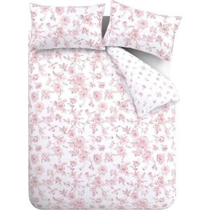 Růžové povlečení na jednolůžko 135x200 cm Mirabelle – Catherine Lansfield obraz