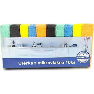 Utěrky z mikrovlákna v sadě 10 ks 15x30 cm – JAHU collections obraz