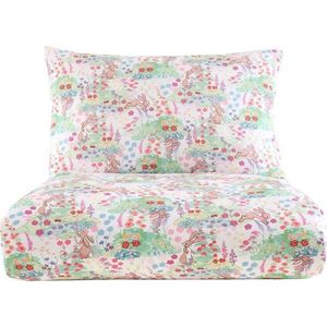 Bavlněné dětské povlečení na jednolůžko 135x200 cm Meadow Bunnies – Belle & Boo obraz