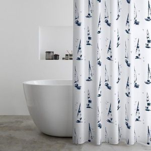 Sprchový závěs 180x180 cm Salcombe Boats – Catherine Lansfield obraz