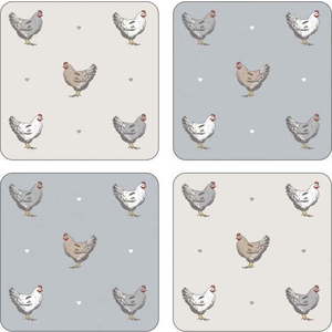 Sada 4 podtácků z korku Cooksmart ® Farmer obraz