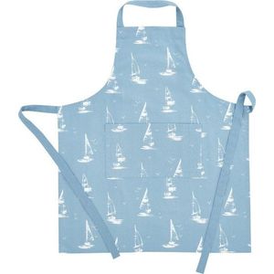 Bavlněná zástěra Salcombe Boats – Catherine Lansfield obraz