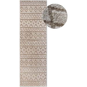 Béžový běhoun 80x240 cm Carpet Itinerance Beige – Elle Decoration obraz