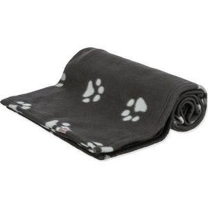 Černá fleecová deka pro psa 100x70 cm Trixie Barney – Plaček Pet Products obraz