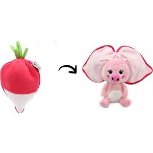 Plyšová hračka Flipetz 2in1 Piglet – Les Deglingos obraz