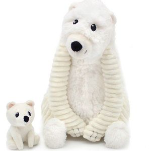 Plyšové hračky v sadě 2 ks Ptipotos Grobidou – Les Deglingos obraz