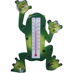 Teploměr na okno ve tvaru žáby Esschert Design obraz