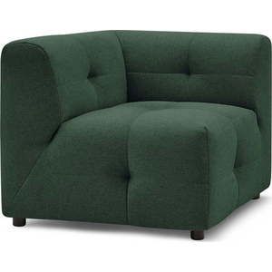 Tmavě zelený modul pohovky Kleber - Bobochic Paris obraz