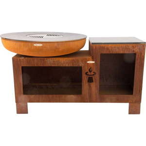 Gril na dřevěné uhlí ø 102 cm Vulcano L - Remundi obraz