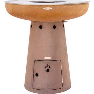 Gril na dřevěné uhlí ø 102 cm Nero L – Remundi obraz