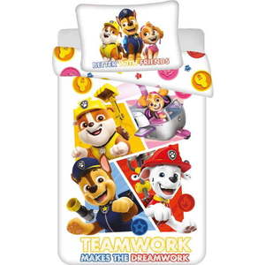 Bavlněné dětské povlečení do postýlky 100x135 cm Paw Patrol – Jerry Fabrics obraz