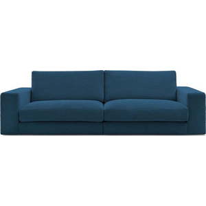 Tmavě modrá manšestrová pohovka 274 cm Leonard – Bobochic Paris obraz