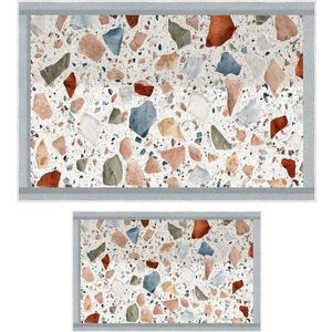 Koupelnové předložky v sadě 2 ks 60x100 cm – Foutastic obraz