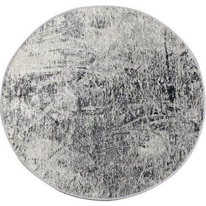 Šedá koupelnová předložka ø 100 cm Evidence – Foutastic obraz