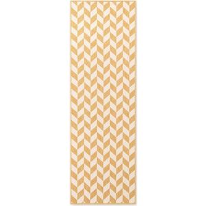 Okrově žlutý/krémový vnitřní a venkovní běhoun 80x200 cm Haringey Terrick – Ted Baker obraz