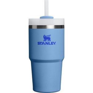 Modrá termoska s brčkem z nerezové oceli 600 ml Quencher H2.O FlowState™ Tumbler Blue Sky – Stanley obraz
