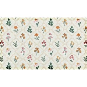 Rohožka z PVC 40x70 cm Vintage Floral Stamp – Artsy Doormats obraz