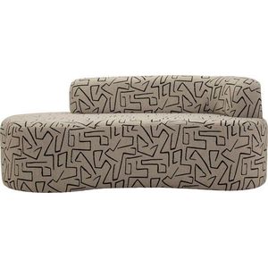 Béžová pohovka z textilie bouclé 176 cm Nairobi – Mauro Ferretti obraz