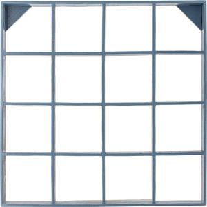 Modrá patrová police z recyklovaného dřeva 70 cm Bekka – Bloomingville obraz