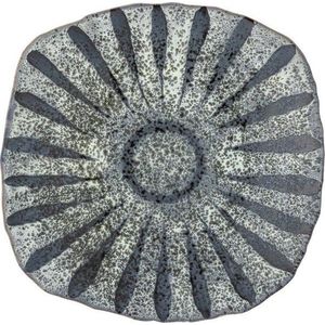 Šedý servírovací talíř z kameniny ø 32 cm Ramie – Bloomingville obraz