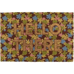 Rohožka z kokosového vlákna 40x60 cm Hello There – Artsy Doormats obraz