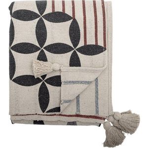 Deka s příměsí bavlny 130x155 cm Forma – Bloomingville obraz