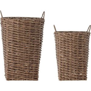 Obaly na květináče v sadě 2 ks z umělého ratanu ø 35 cm Cestina – Bloomingville obraz