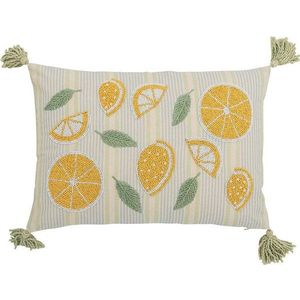Bavlněný dekorační polštář 35x50 cm Lemon – Bloomingville obraz