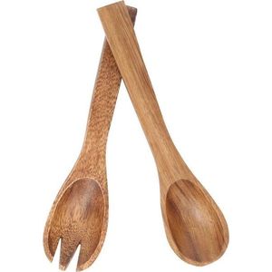 Salátový příbor z akáciového dřeva Premier Housewares Socorro obraz
