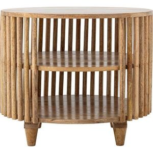 Kulatý konferenční stolek z mangového dřeva v přírodní barvě ø 60 cm Sali – Bloomingville obraz