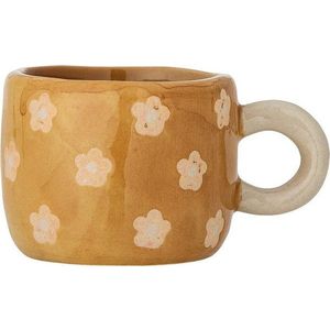 Hnědý keramický dětský hrnek 110 ml Nini – Bloomingville obraz