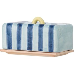 Modrá keramická máslenka Phoenix – Bloomingville obraz