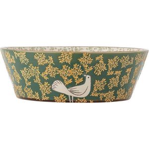 Zelená keramická mísa ø 28 cm Hezha – Bloomingville obraz