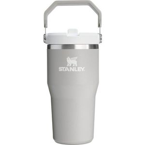 Světle šedá termoska z nerezové oceli 600 ml IceFlow™ Flip Straw 2.0 Tumbler Ash – Stanley obraz