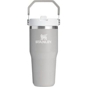 Světle šedá termoska z nerezové oceli 410 ml IceFlow™ Flip Straw 2.0 Tumbler Ash – Stanley obraz
