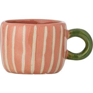 Růžový keramický dětský hrnek 110 ml Nini – Bloomingville obraz