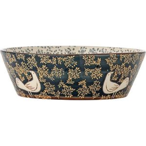 Modrá keramická mísa ø 28 cm Hezha – Bloomingville obraz