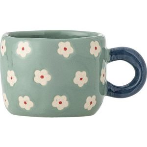 Světle modrý keramický dětský hrnek 110 ml Nini – Bloomingville obraz