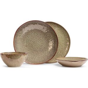 Kameninová jídelní sada 16 ks Nephrite – Bonami Selection obraz