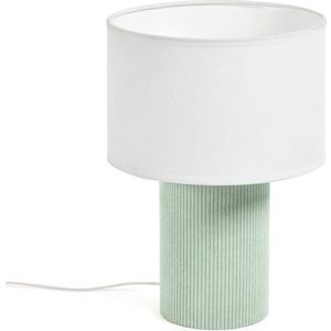 Bílá/tyrkysová dětská lampička Bianella – Kave Home obraz