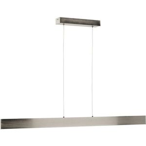 LED závěsné svítidlo ve stříbrné barvě s kovovým stínidlem Boadella – Kave Home obraz