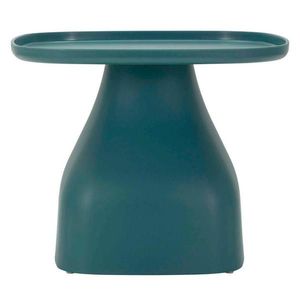 KONFERENČNÍ STOLEK, modrá, plast, obraz