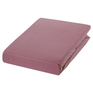 Dieter Knoll ELASTICKÉ PROSTĚRADLO, žerzej, fialová, 160/220 cm obraz