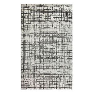 Novel TKANÝ KOBEREC, 160/230 cm šedá, bílá obraz