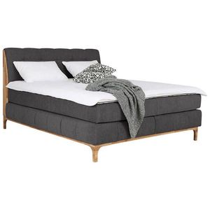 MID.YOU POSTEL BOXSPRING, 160/200 cm, tmavě šedá obraz