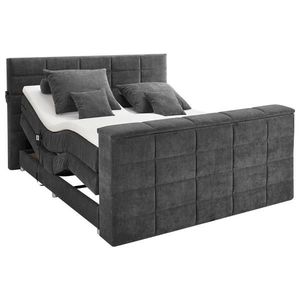 Carryhome POSTEL BOXSPRING, 180/200 cm, antracitová obraz