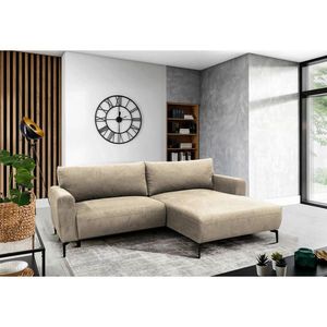 MID.YOU ROHOVÁ SEDAČKA, textil, béžová obraz