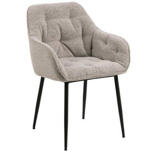 MID.YOU ŽIDLE S PODRUČKAMI, buklé, béžová obraz